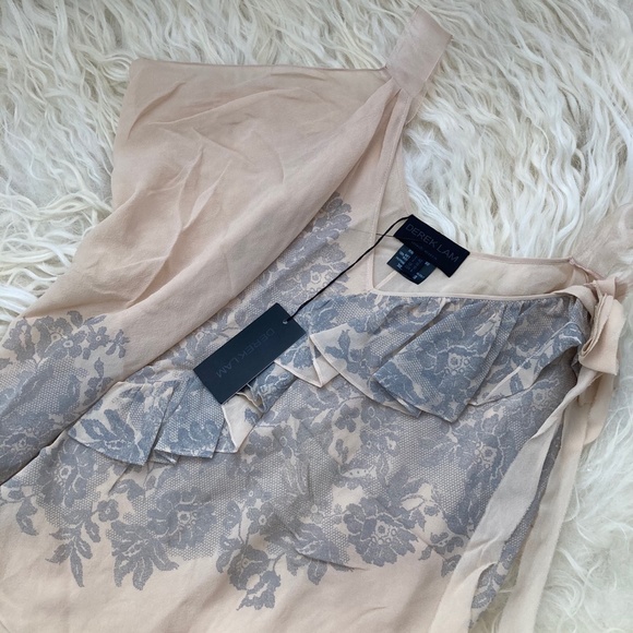 DEREK LAM Silk Printed Top - Picture 3 of 10